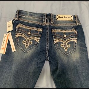New With Tags Rock Revival Jeans